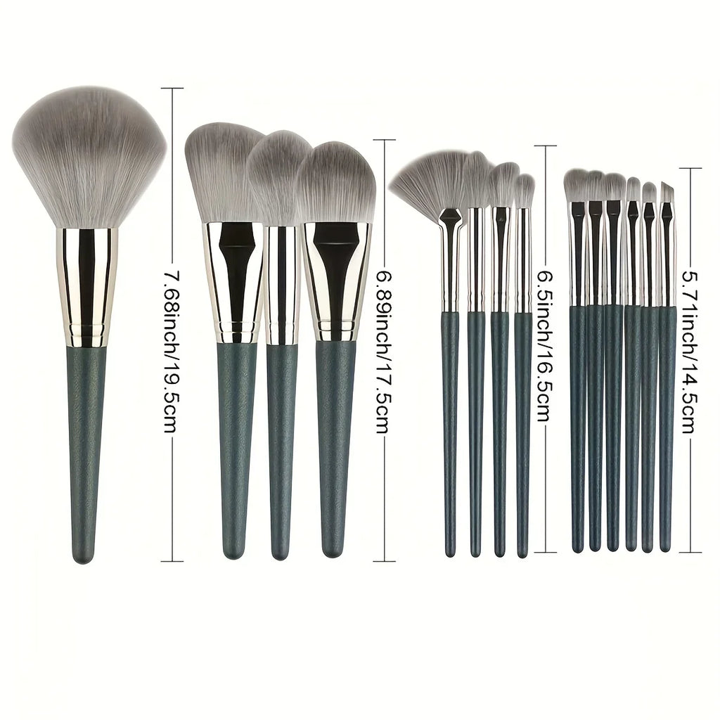14 Piece Makeup Brush Set Soft Fluffy Eyeshadow Brush Concealer Brush Blush Makeup Brush Beauty Tool Makeup Brush