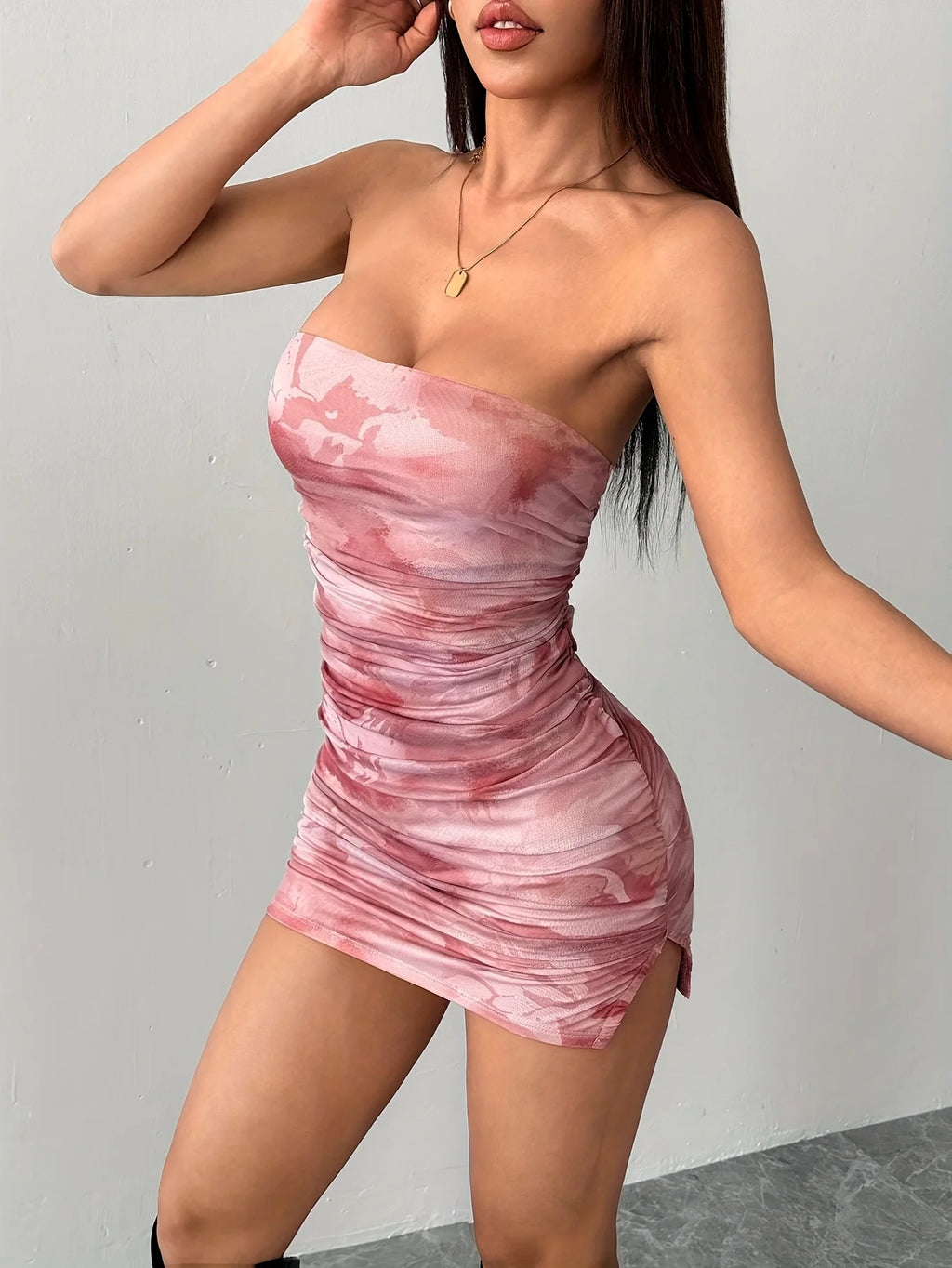 2025 Summer Y2K Women's Dresses Sexy Spaghetti Straps Printing Dress Low Sleeveless Mini Dresses Slim Off Shoulder Party Dress