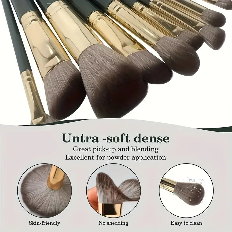14 Piece Makeup Brush Set Soft Fluffy Eyeshadow Brush Concealer Brush Blush Makeup Brush Beauty Tool Makeup Brush
